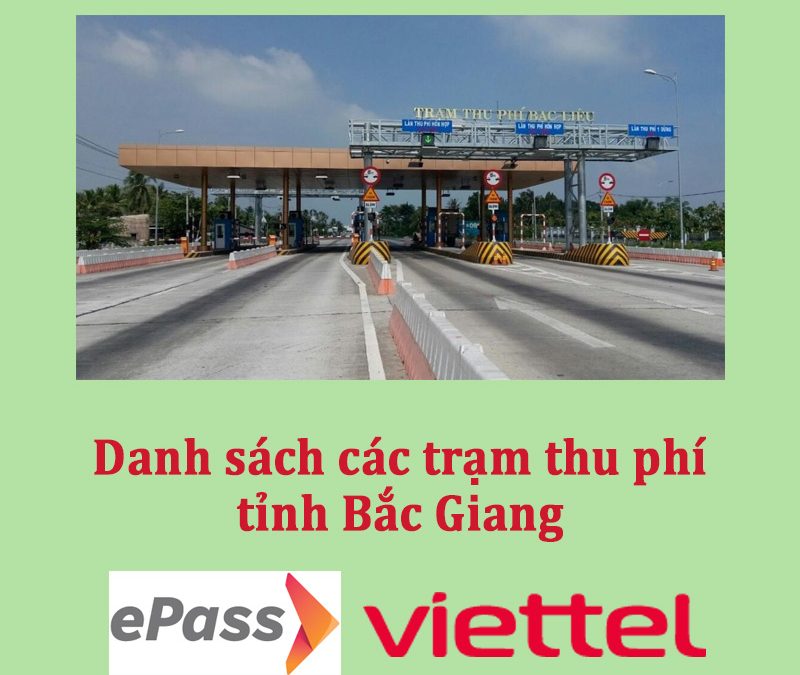 Hướng dẫn sử dụng dịch vụ thu phí không dừng tại Bắc Giang