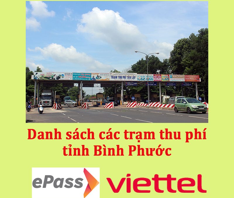 trạm thu phí tỉnh Bình Phước