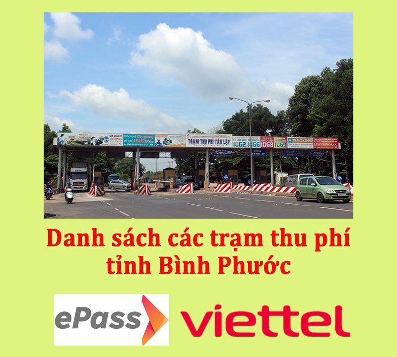 trạm thu phí tỉnh Bình Phước