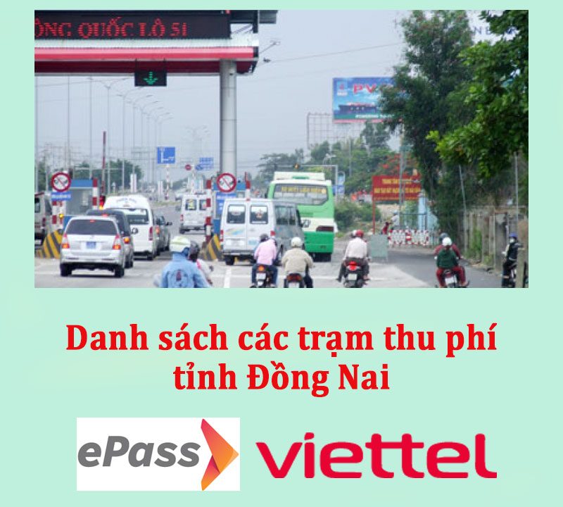 Các trạm thu phí tại Đồng Nai
